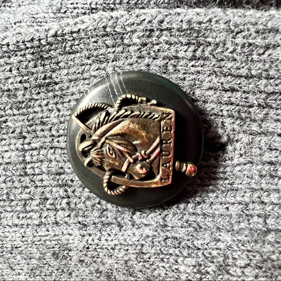 Ralph Lauren Cotton/Cashmere Grey Cardigan Sweater - Picture 5 of 5